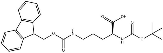 White 98+ BOC-Amino Acids Powders Boc-L-Orn(Fmoc)-OH CAS NO. 150828-96-9