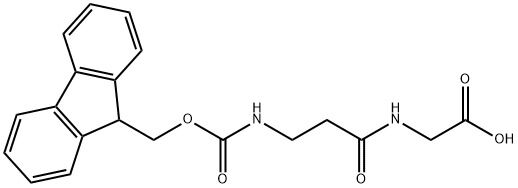 Fmoc-β-Ala-Gly-OH HPLC 99%+ Flüssigphasensynthese für Peptidsynthese CAS 133368-47-5