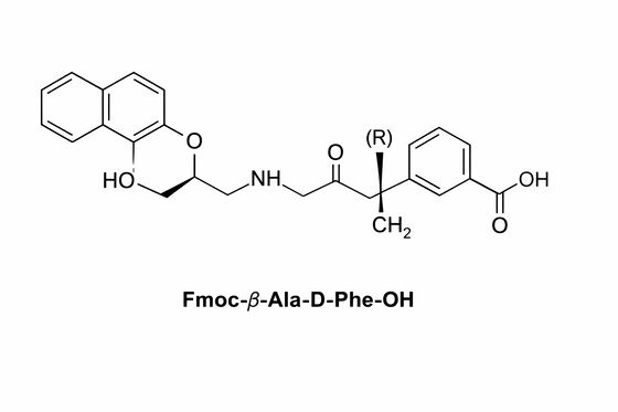Fmoc-β-Ala-D-Phe-OH-Peptid Drogenforschung Unreinheit