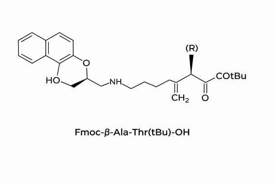 Fmoc-β-Ala-Thr ((tBu) -OH-Dipeptid-Baustein für SPPS