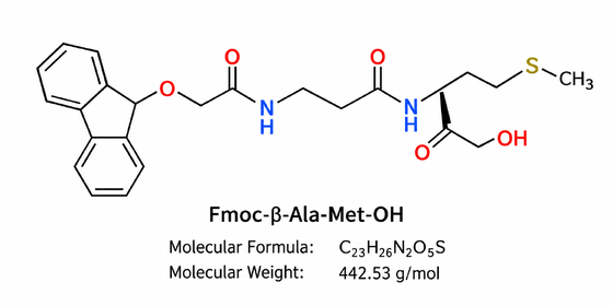 Peptidforschung Verunreinigung Fmoc-β-Ala-Met-OH HPLC 99+